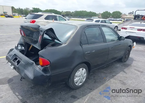 1998 Toyota Corolla Ve z USA, uszkodzony, nr VIN 1NXBR12E2WZ048934